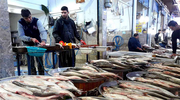 بازار ماهی فروشان
